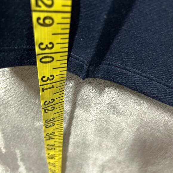 Athleta Venice Heathered Pintuck Pant Womens Medium Blue Straight Leg Stretch - Picture 4 of 7